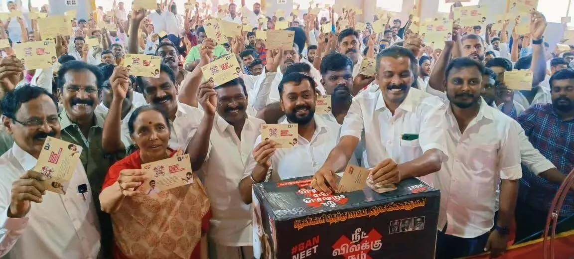 Leadership moment by TR Krishnaraja DMK