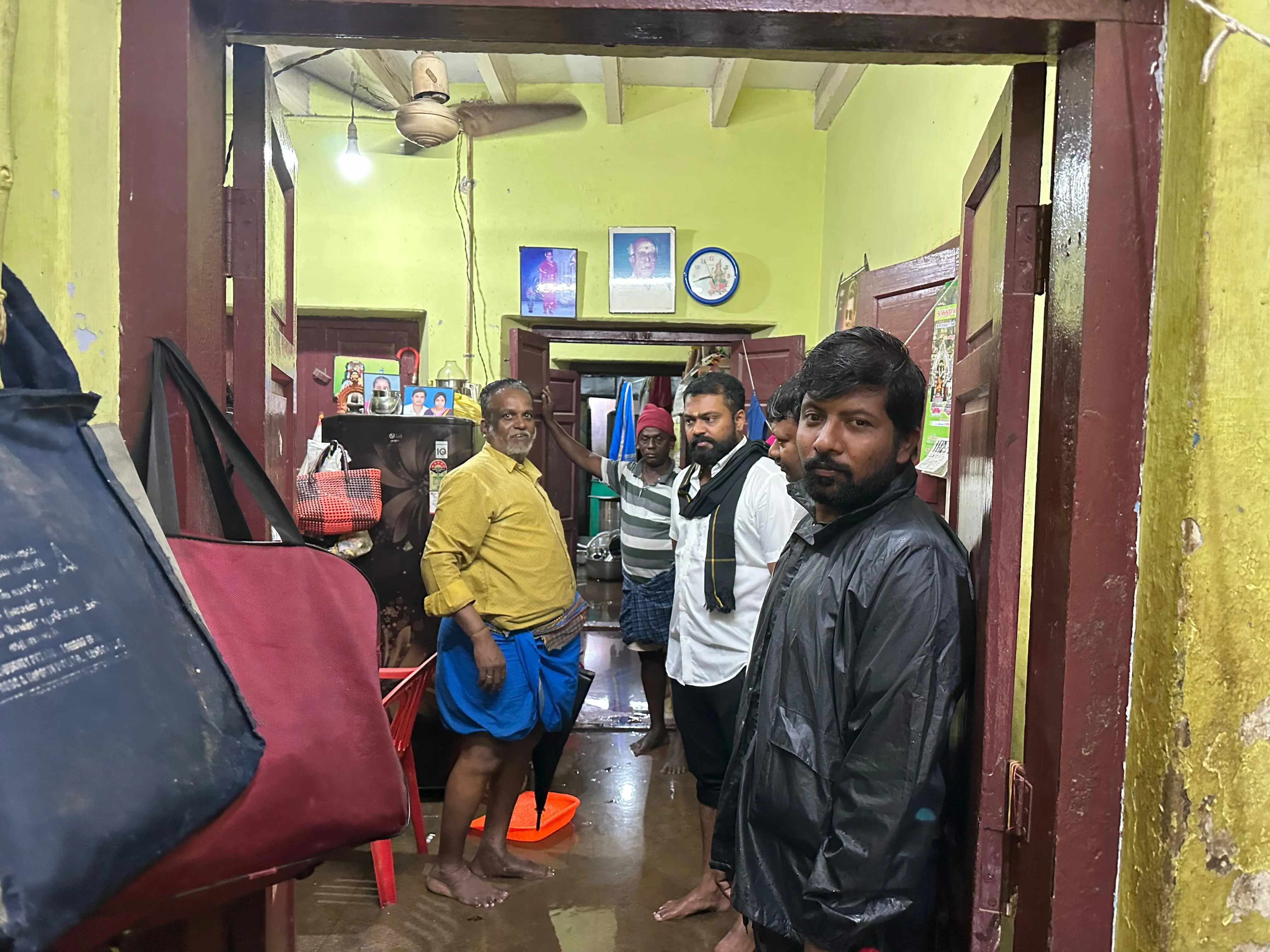 On-ground relief response assisting people impacted by severe flooding in the district