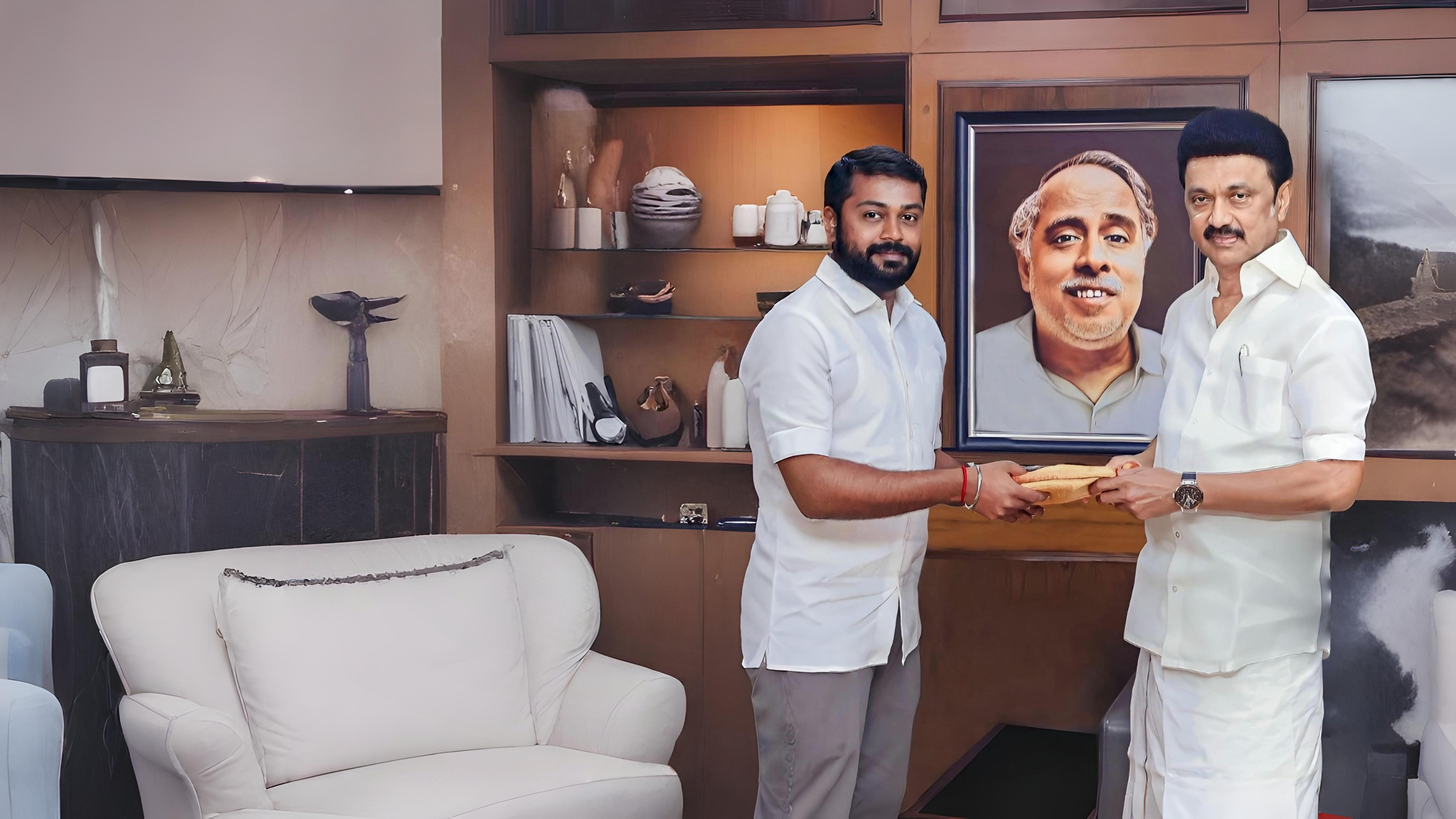 T.R. Krishnaraja Youth wing organizer Tenkasi