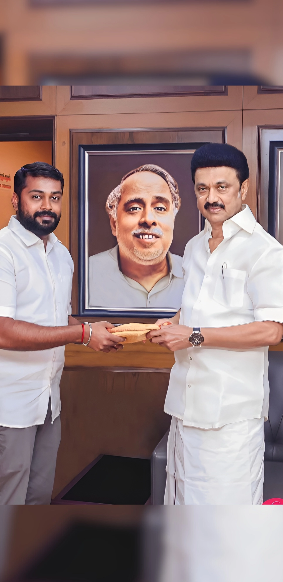 TR Krishnaraja council member courtallam